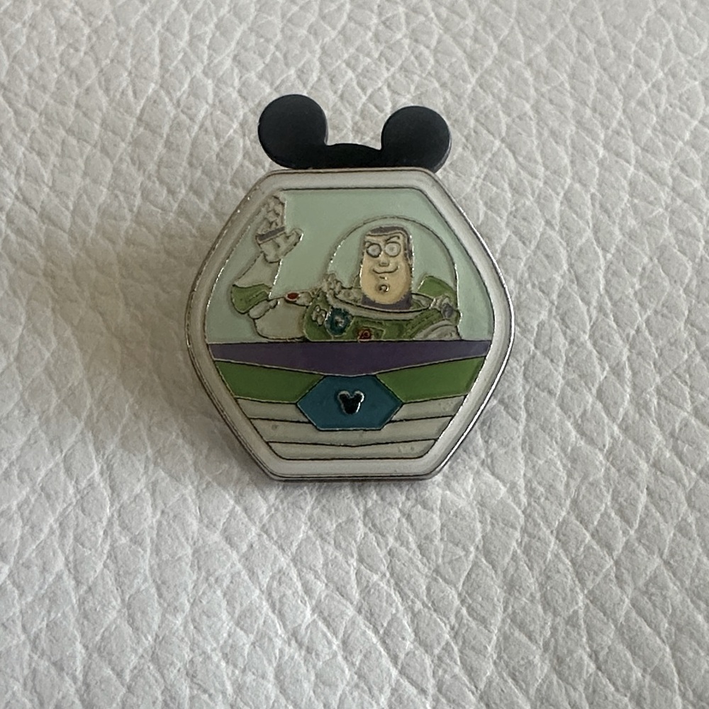 Official Disney Buzz Lightyear Trading Pin with Hidden Mickey